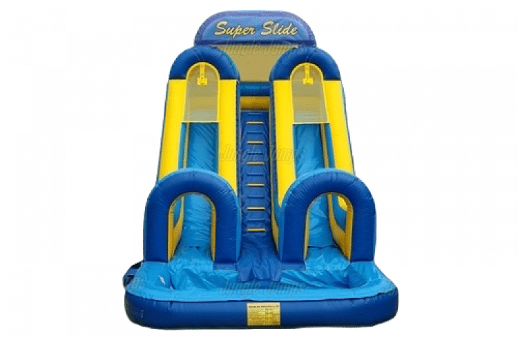 20’ Double Lane Super Slide - Wet/Dry